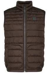 bugatti Steppweste Dunkelbraun/Khaki/Dunkelgrün/Braun/Grau/Beige