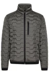 bugatti Blouson mit Stehkragen Dunkelgrau/Grau/Schwarz