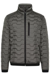 bugatti Blouson mit Stehkragen Dunkelgrau/Grau/Schwarz