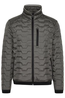 bugatti Blouson mit Stehkragen Dunkelgrau/Grau/Schwarz