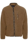 Blend Kapuzenfleecejacke BHSweatshirt Braun/Khaki
