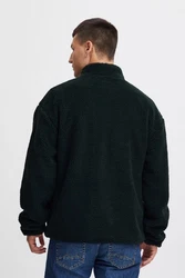 Blend Kapuzenfleecejacke BHSweatshirt Schwarz/Dunkelgrün/Dunkelblau/Dunkelgrau