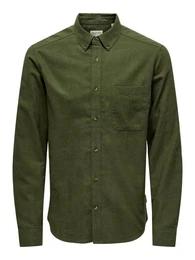 Langarmhemd ONSGUDMUND SLIM 1-PKT SOLID SHIRT NOOS