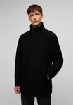 HECHTER PARIS Wolljacke mit Westeneinsatz Schwarz