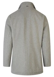 HECHTER PARIS Wolljacke mit Westeneinsatz Grau