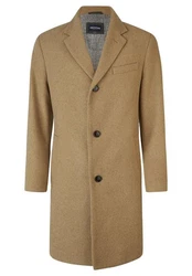 HECHTER PARIS Wollmantel mit Umlegekragen Braun/Beige/Khaki