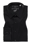 Eterna Langarmhemd Slim Fit Businesshemd Schwarz