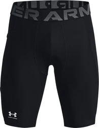 Under Armour Shorts HeatGear Armour Long Shorts Grau/Dunkelgrau/Schwarz/Dunkelblau