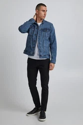 BLEND Jacke Naril Hellblau/Blau/Dunkelblau