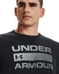 Under Armour Kurzarmshirt Team Issue Wordmark Dunkelgrau/Grau/Schwarz/Hellgrau