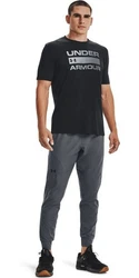 Under Armour Kurzarmshirt Team Issue Wordmark Dunkelgrau/Grau/Schwarz/Hellgrau