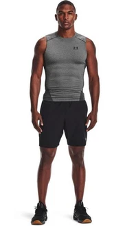Under Armour T-Shirt HeatGear Armour UA HG ARMOUR COMP SL anthrazit/graumeliert