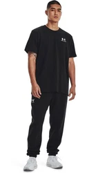 Under Armour T-Shirt Heavyweight Kurzarm-Oberteil (Heavyweight) Schwarz/Dunkelblau/Rot