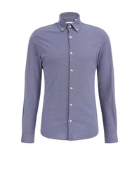 WE Fashion Businesshemd Fliederfarben/Dunkelblau/Grau/Hellblau/Blau