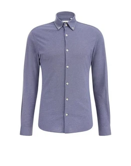 WE Fashion Businesshemd Fliederfarben/Dunkelblau/Grau/Hellblau/Blau