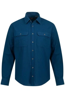 JP1880 Businesshemd Langarm Kentkragen Modern Fit Dunkelblau/Hellblau JP1880 Businesshemd Langarm Kentkragen Modern Fit Dunkelblau/Hellblau