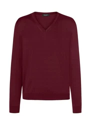 MAERZ Muenchen Pullover Dunkelrot/Bordeaux/Lila
