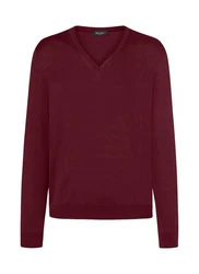 MAERZ Muenchen Pullover Dunkelrot/Bordeaux/Lila
