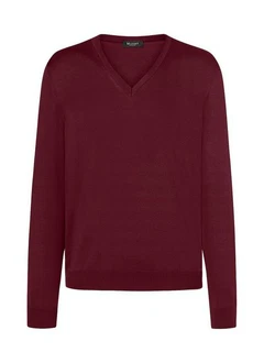 MAERZ Muenchen Pullover Dunkelrot/Bordeaux/Lila MAERZ Muenchen Pullover Dunkelrot/Bordeaux/Lila