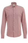 WE Fashion Businesshemd Rosa/Rot/Dunkelrot/Lila WE Fashion Businesshemd Rosa/Rot/Dunkelrot/Lila
