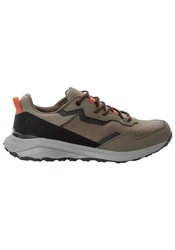 Jack Wolfskin DROMOVENTURE LOW Sneaker Braun/Khaki/Dunkelgrün