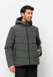 Jack Wolfskin Funktionsjacke KAROLINGER JKT Dunkelgrau/Dunkelgrün/Grün/Grau/Hellgrau
