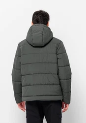 Jack Wolfskin Funktionsjacke KAROLINGER JKT Dunkelgrau/Dunkelgrün/Grün/Grau/Hellgrau
