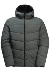 Jack Wolfskin Funktionsjacke KAROLINGER JKT Dunkelgrau/Dunkelgrün/Grün/Grau/Hellgrau