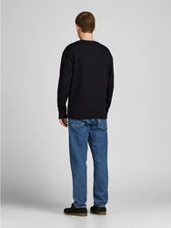 JACK & JONES Sweatshirt JJEBradley Schwarz