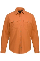 JP1880 Businesshemd Langarm Kentkragen Modern Fit Orange