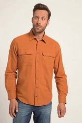 JP1880 Businesshemd Langarm Kentkragen Modern Fit Orange