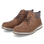 Rieker Herren Mode-Stiefel 38419 umbra/braunmeliert