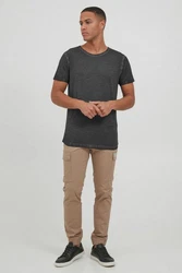 11 Project Kurzarmshirt Style PRSevero Dunkelgrau/Schwarz/Hellgrau/Grau