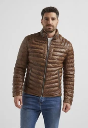 Milestone Steppjacke MSMalik Braun/Beige
