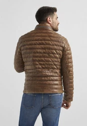 Milestone Steppjacke MSMalik Braun/Beige