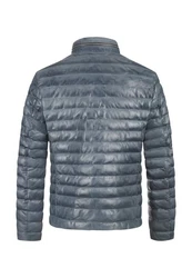 Milestone Steppjacke MSMalik Blau/Grau/Hellblau/Dunkelblau