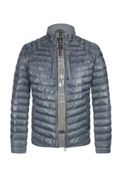 Milestone Steppjacke MSMalik Blau/Grau/Hellblau/Dunkelblau