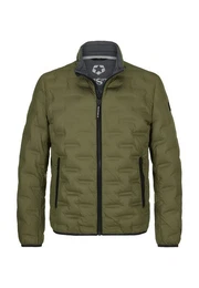 Steppjacke MSSalvio mit Logo Badge