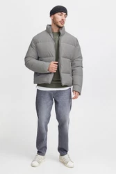 !Solid Steppjacke SDLeon Grau/Hellgrau