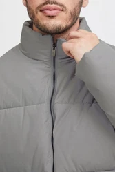 !Solid Steppjacke SDLeon Grau/Hellgrau