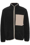 !Solid Fellimitatjacke SDFreddie Schwarz/Dunkelgrau
