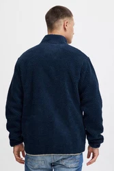 !Solid Fellimitatjacke SDFreddie Dunkelblau/Blau/Hellblau