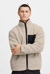 !Solid Fellimitatjacke SDFreddie Beige/Khaki/Braun