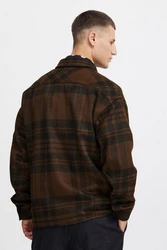 !Solid Wolljacke SDFullmann Braun/Dunkelbraun/Dunkelgrün