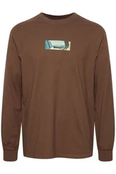 !Solid Langarmshirt SDHammou 