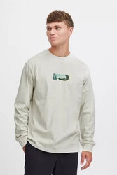 !Solid Langarmshirt SDHammou 