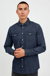 Blend Jeanshemd BHNantes Blau/Hellblau/Dunkelblau