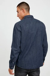 Blend Jeanshemd BHNantes Blau/Hellblau/Dunkelblau