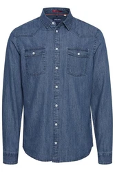 Blend Jeanshemd BHNantes Blau/Hellblau/Dunkelblau