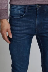 Blend Slim-fit Jeans Jet Dunkelblau/Blau